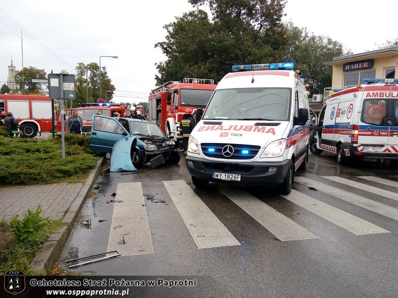 Wypadek na Szymanowskiej