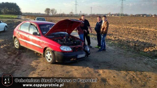 Kolizja koło Pago
