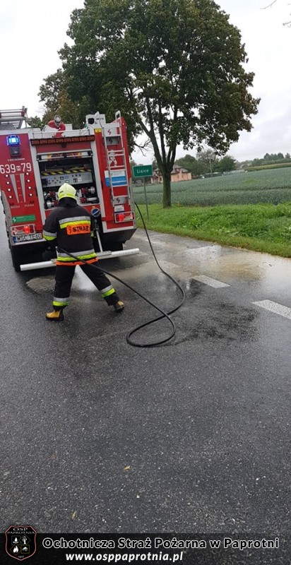 Zagrożenie na E92