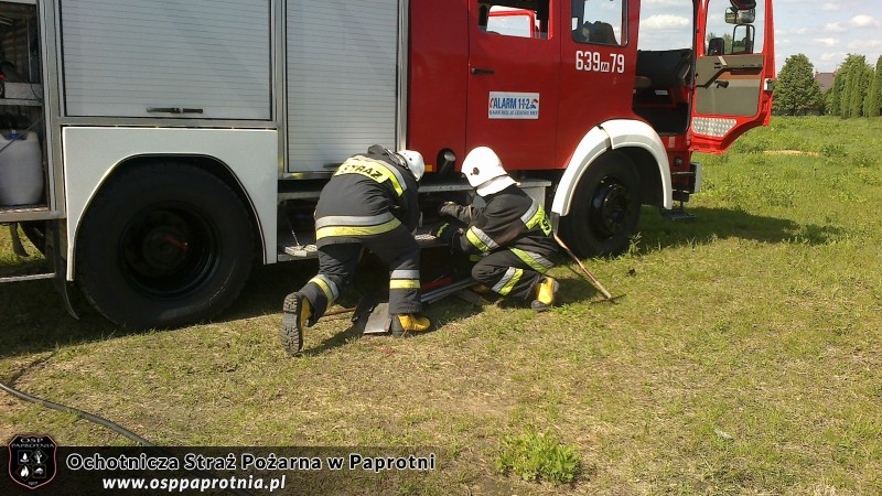 Pożar śmietniska